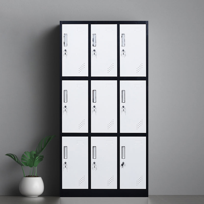 Metal Contemporary Cabinet for Home Matte Finish Storage Cabinet