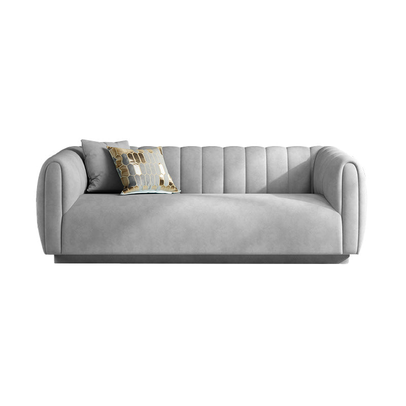 Sewn Pillow Back Sofa for Living Room 33.46" Wide 31.5" High
