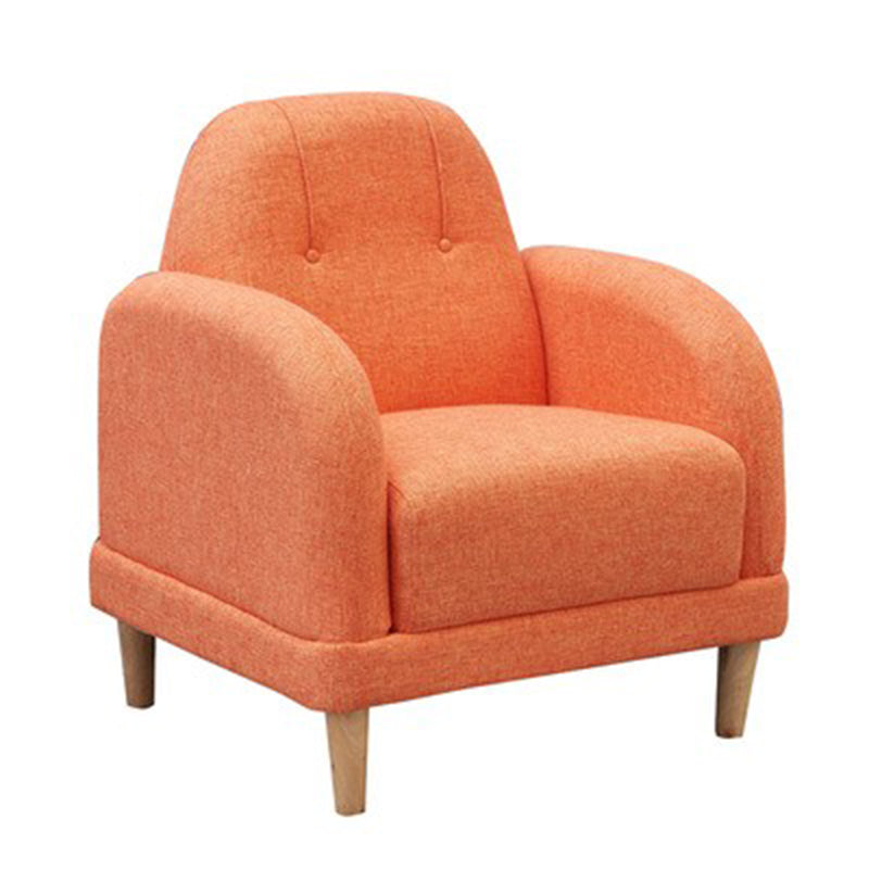 Stationary Fabric Living Room Square Arm Sewn Pillow Back Sofa