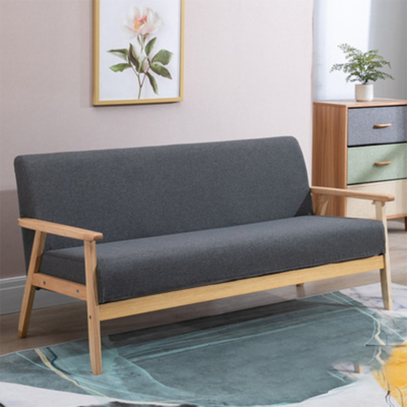 Square ArmSofa 23.62" D x 27.55" H Standard Sofa for Living Room