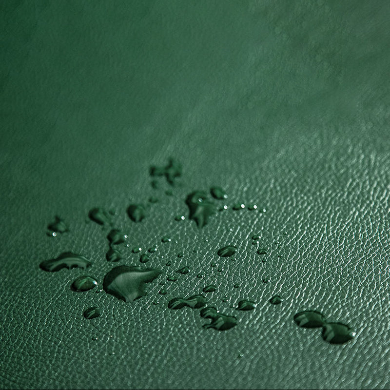 3 Seater 27.5"H Faux Leather Square Arm Sofa for Living Room