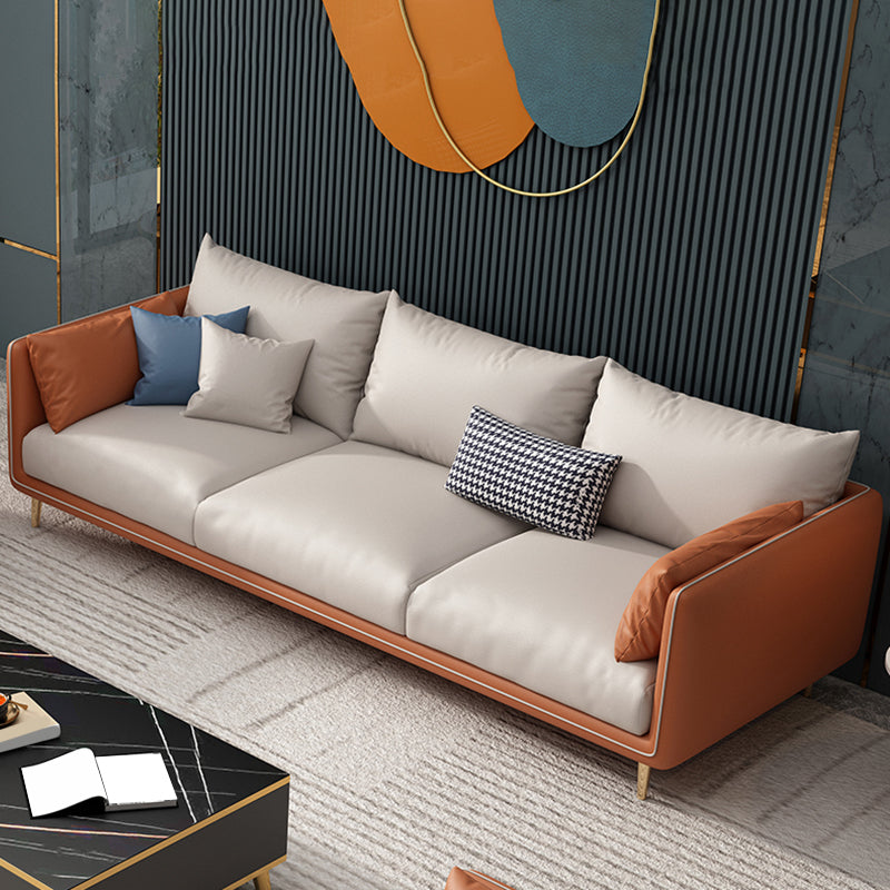 Glam Cushions Standard Pillow Top Arm Living Room Stain Resistant Sofa