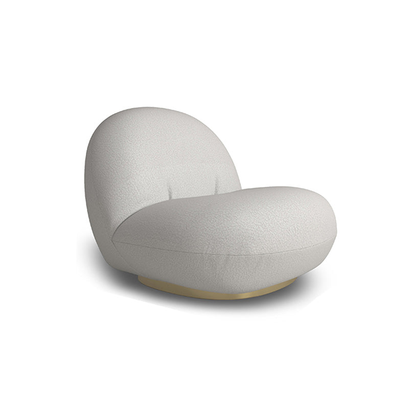 29.5"H Wool One Arm Sectionals Tight Back Scandinavian Sectionals