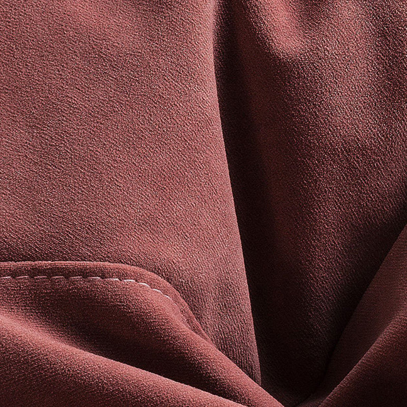 Arms Included Velvet Armchair with Sewn Pillow Back, 35.43" W √ó 39.37" L √ó 25.59" H