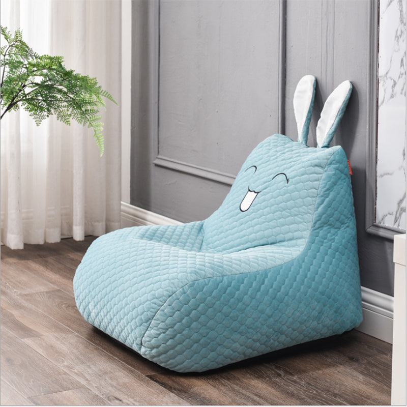 Linen Blend Armless Chair, 22.05" W √ó 17.72" L √ó 23.62" H/ 27.56" W √ó 23.62" L √ó19.69" H