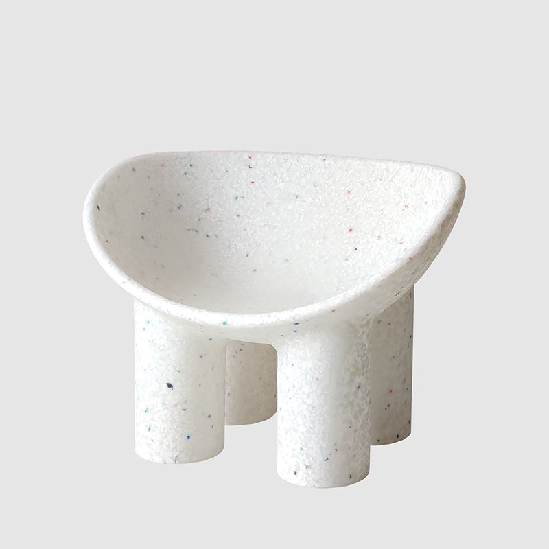 22.44" W √ó 32.68" L √ó 24.80" H Slipper Chair Armless Accent Chair with Basic Four Leg