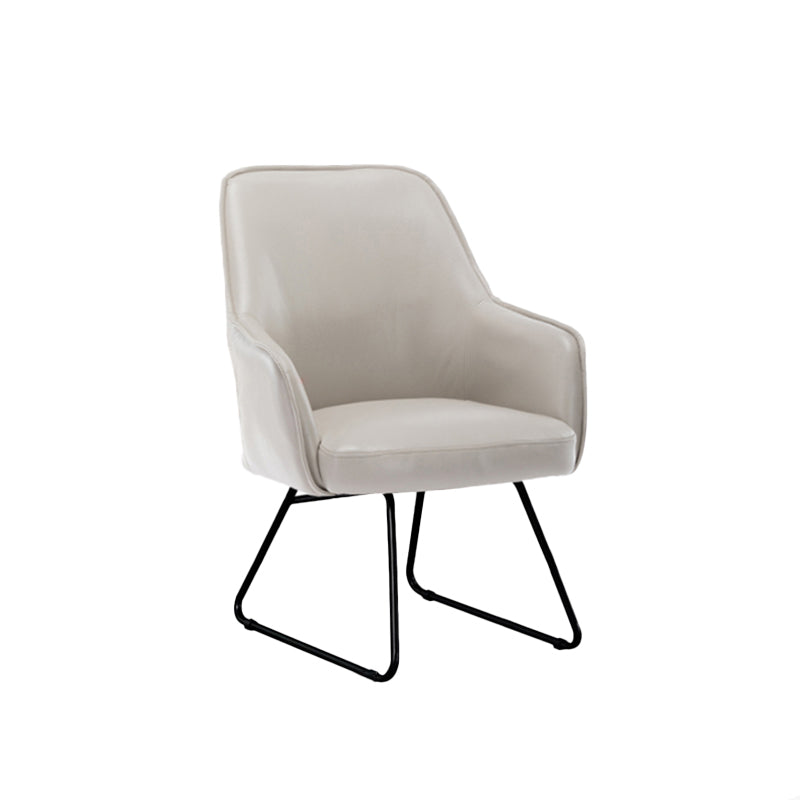 Faux Leather Chair 22.4"L x 23.2"W x 32.6"H Chair for Living Room