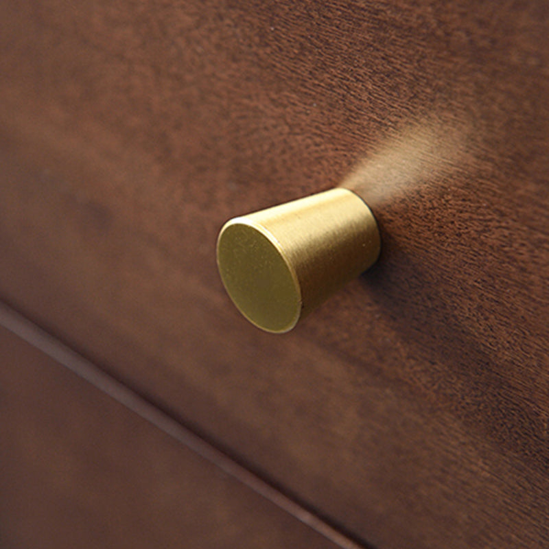 15.74" Wide Solid Wood Accent Chest with Drawer Contemporary Side Cabinet