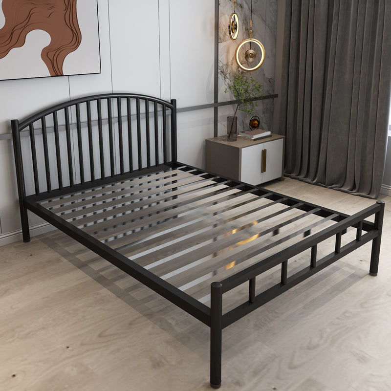 Stainless Steel Bed, 40.15 inch With Headboard and Footboard