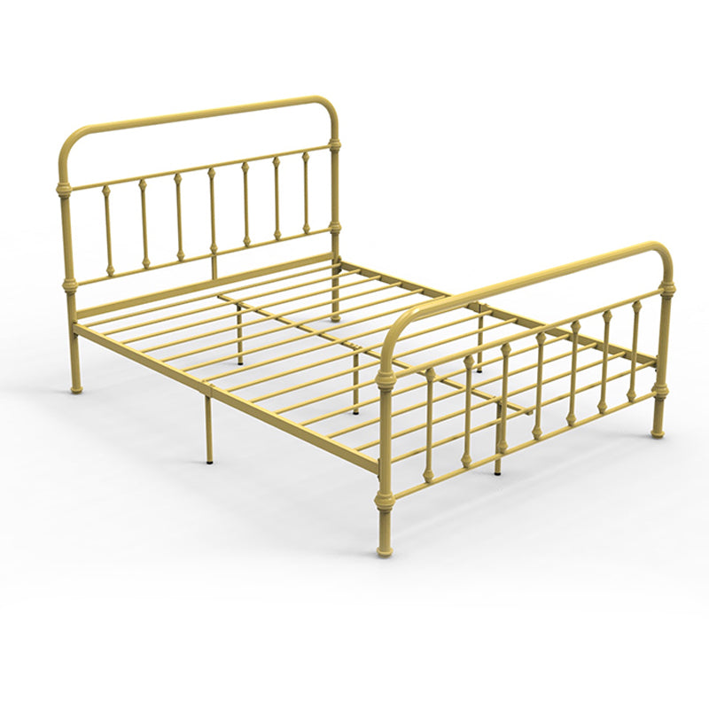 Modernism Open-Frame Bed with Headboard 47.24" Metal Bed Frame