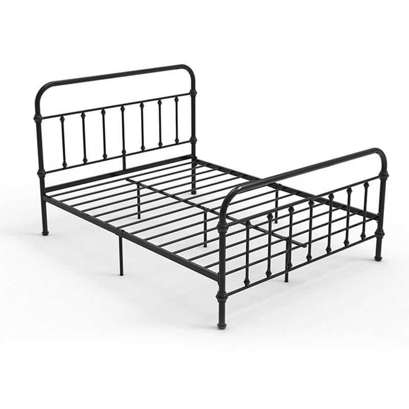 Modernism Open-Frame Bed with Headboard 47.24" Metal Bed Frame