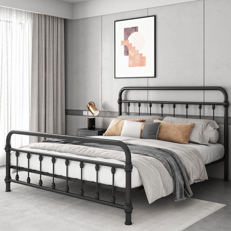 Modernism Metal Bed Frame with Headboard and Footboard 43.3" Bed Frame