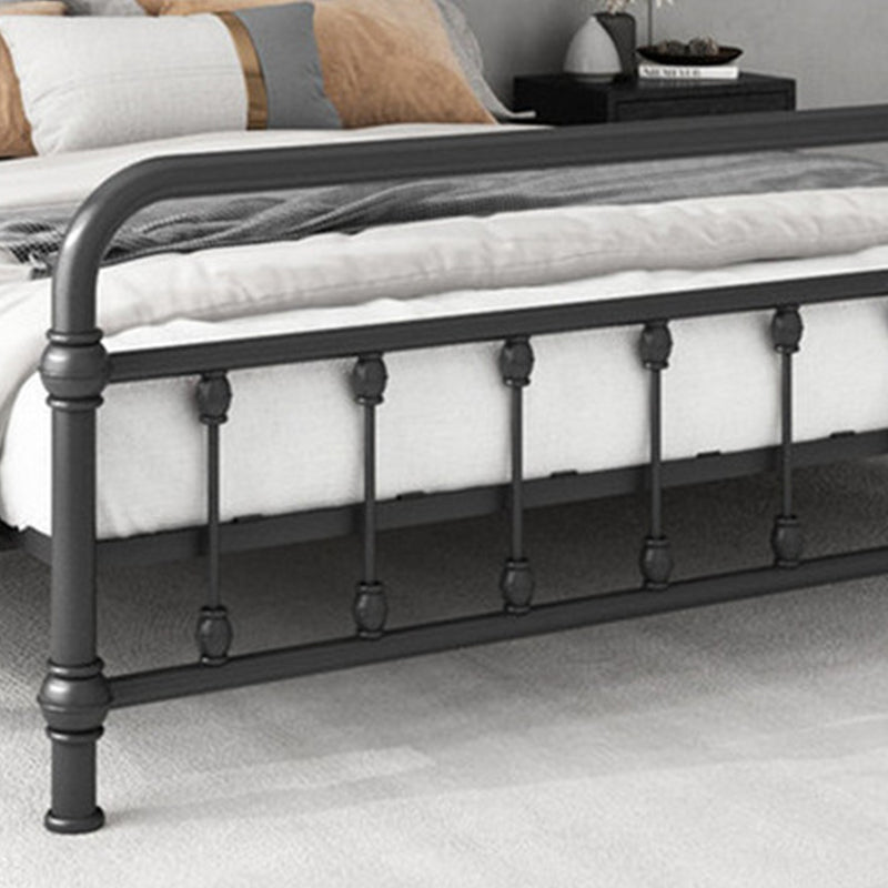Modernism Metal Bed Frame with Headboard and Footboard 43.3" Bed Frame