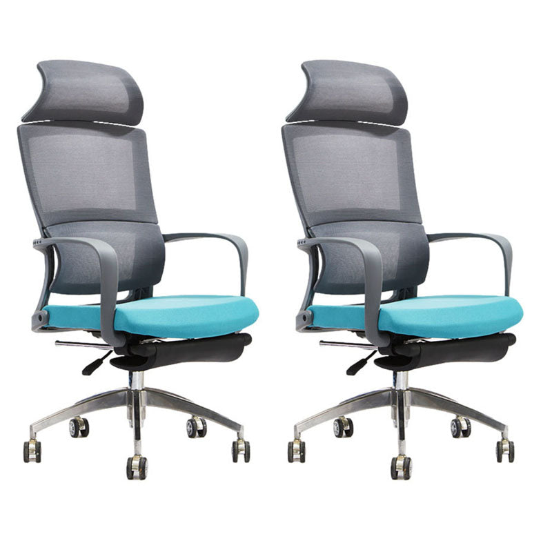 Modern Plastic and Mesh Desk Chair with Hight Back Home Office Chair