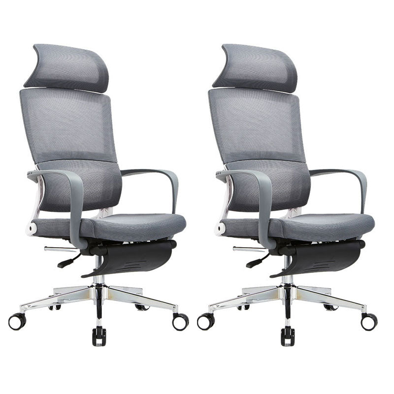 Modern Plastic and Mesh Desk Chair with Hight Back Home Office Chair