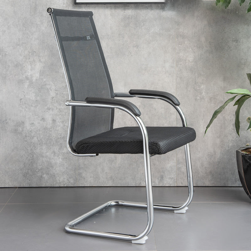 Ergonomic Mesh Desk Chair Fixed Arm Office Chair for Home Office