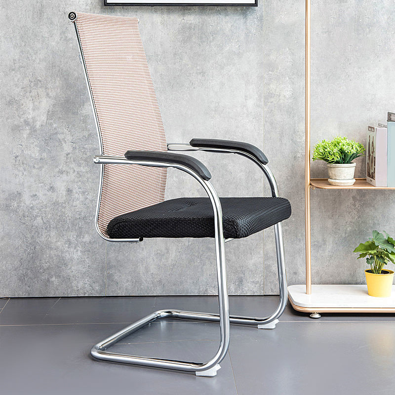 Ergonomic Mesh Desk Chair Fixed Arm Office Chair for Home Office