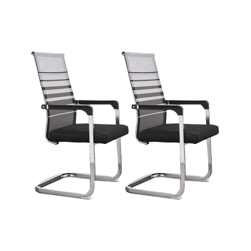 Ergonomic Mesh Desk Chair Fixed Arm Office Chair for Home Office