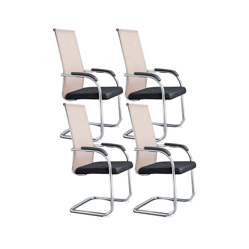 Ergonomic Mesh Desk Chair Fixed Arm Office Chair for Home Office