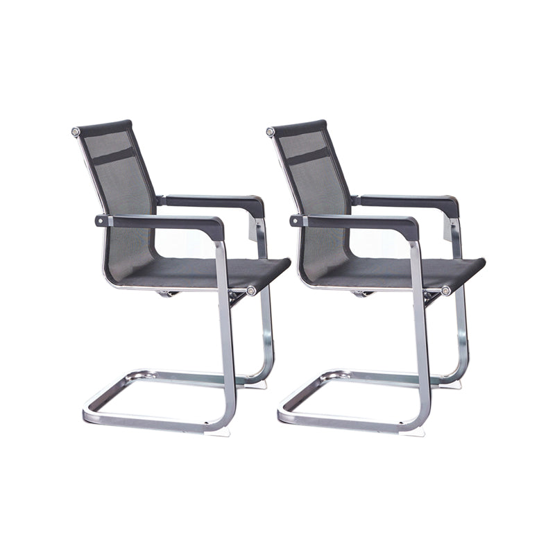 Ergonomic Mesh Desk Chair Fixed Arm Office Chair for Home Office