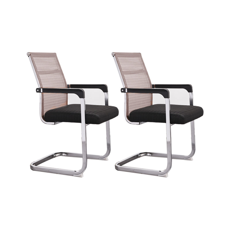 Ergonomic Mesh Desk Chair Fixed Arm Office Chair for Home Office