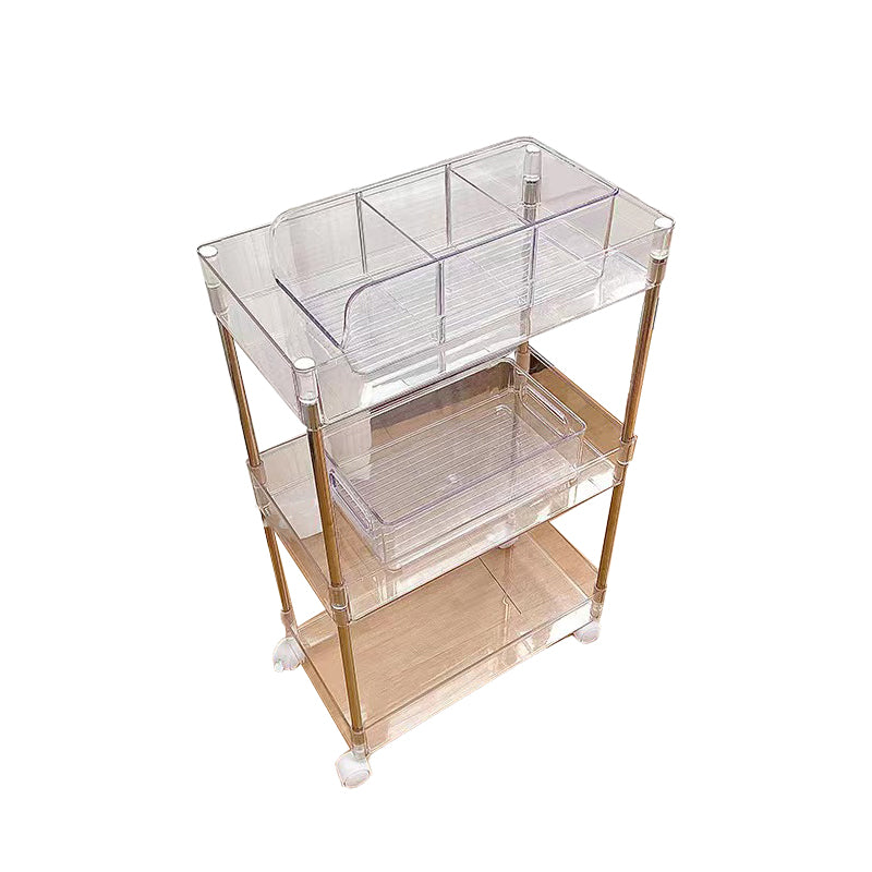 Modern Pure White Shelf Bookcase Etagere Plastic Bookcase Multi Tiers for Office