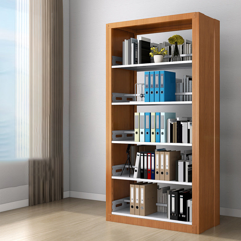 Standard Metal Bookshelf 5 Tiers Contemporary Bookcase for Home Office 78.7"H