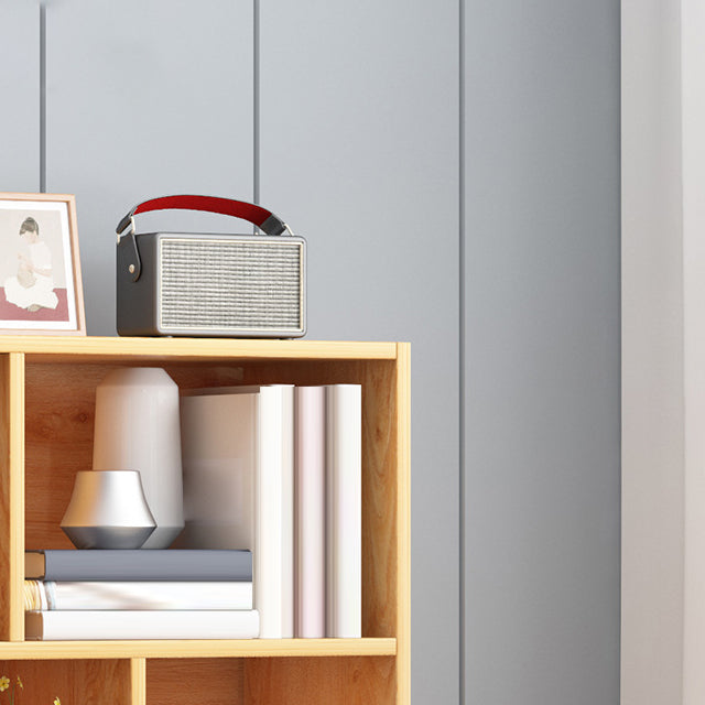 Modern Engineered Wood Bookcase Cube Bookshelf for Any Room, 42.1" H X 9.4" W