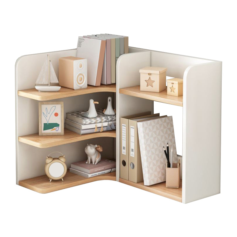 Contemporary Engineer Wood Bookshelf Open Back Bookcase for Home Office