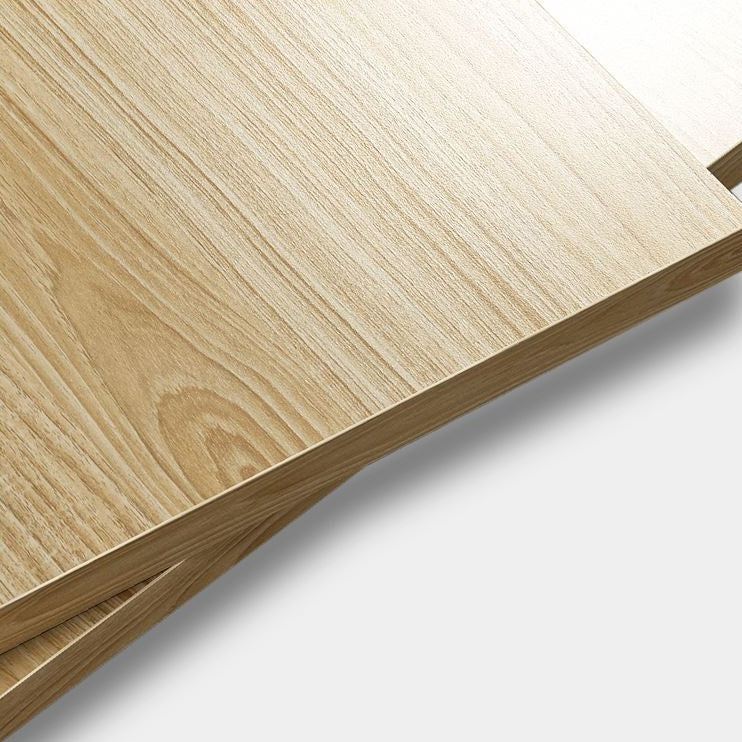 Contemporary Engineer Wood Bookshelf Open Back Bookcase for Home Office