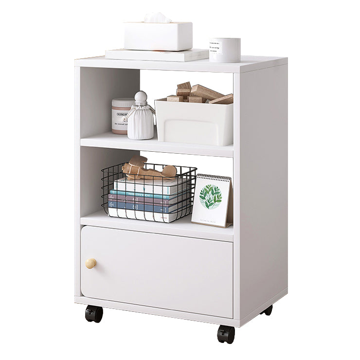 Scandinavian Wood Bookshelf 11.8" Wide Standard Shelf Bookcase