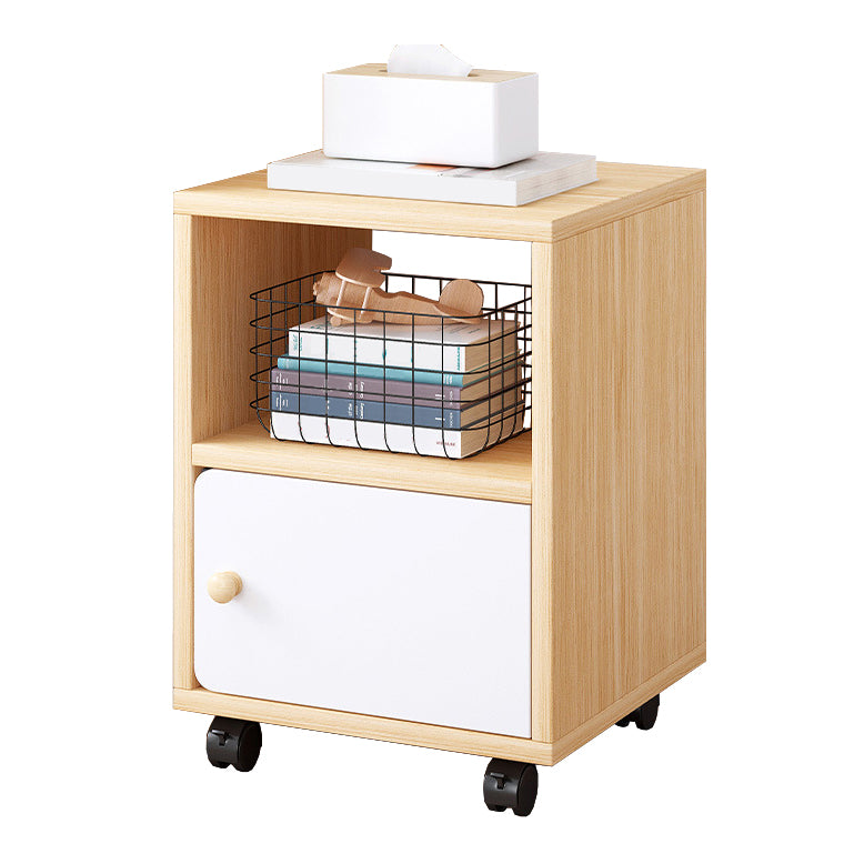 Scandinavian Wood Bookshelf 11.8" Wide Standard Shelf Bookcase