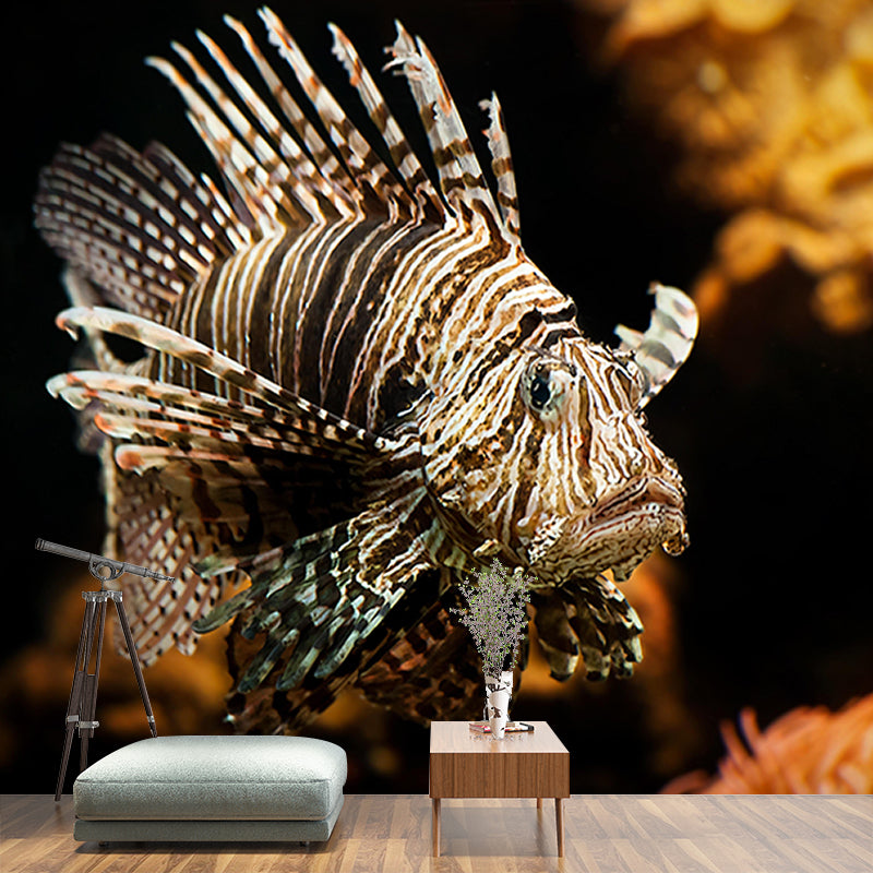 Photography Wall Mural Sea Turtle Patterned Living Room Wall Mural