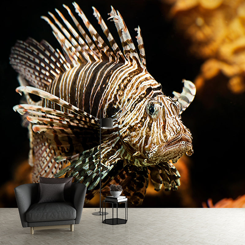 Photography Wall Mural Sea Turtle Patterned Living Room Wall Mural