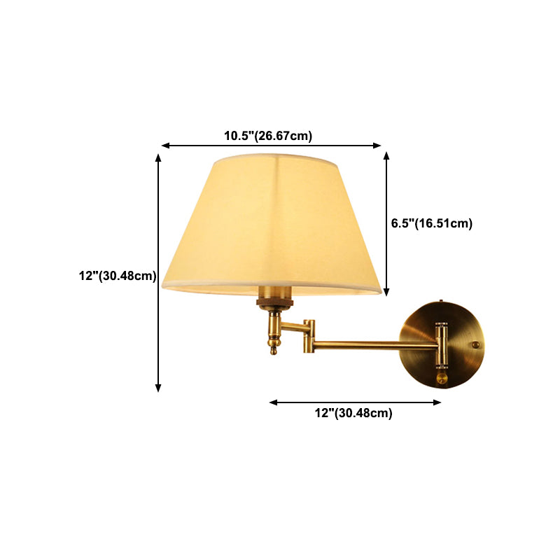 Sconce Light Fixture Minimalist Style Metal Wall Mount Lighting