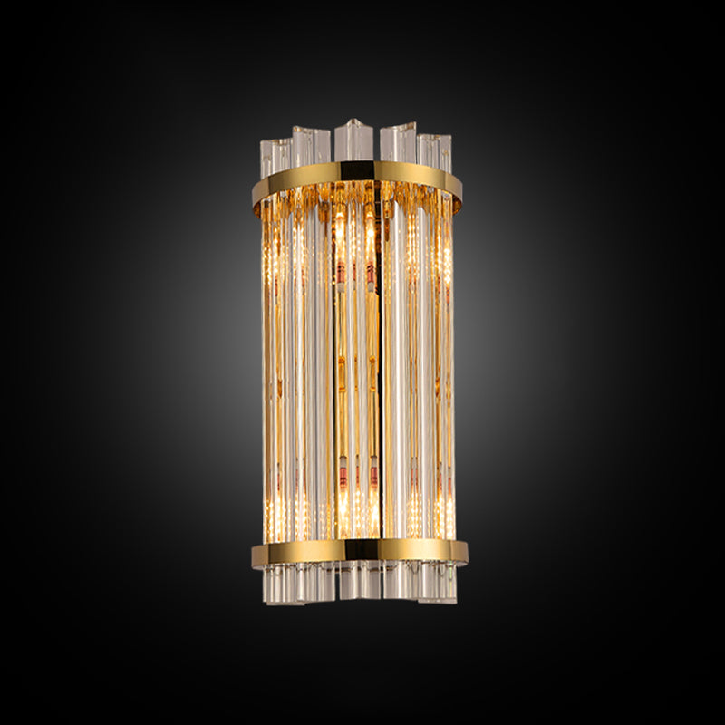 Wall Mounted Lighting Minimalist Style Crystal Wall Sconce Lighting