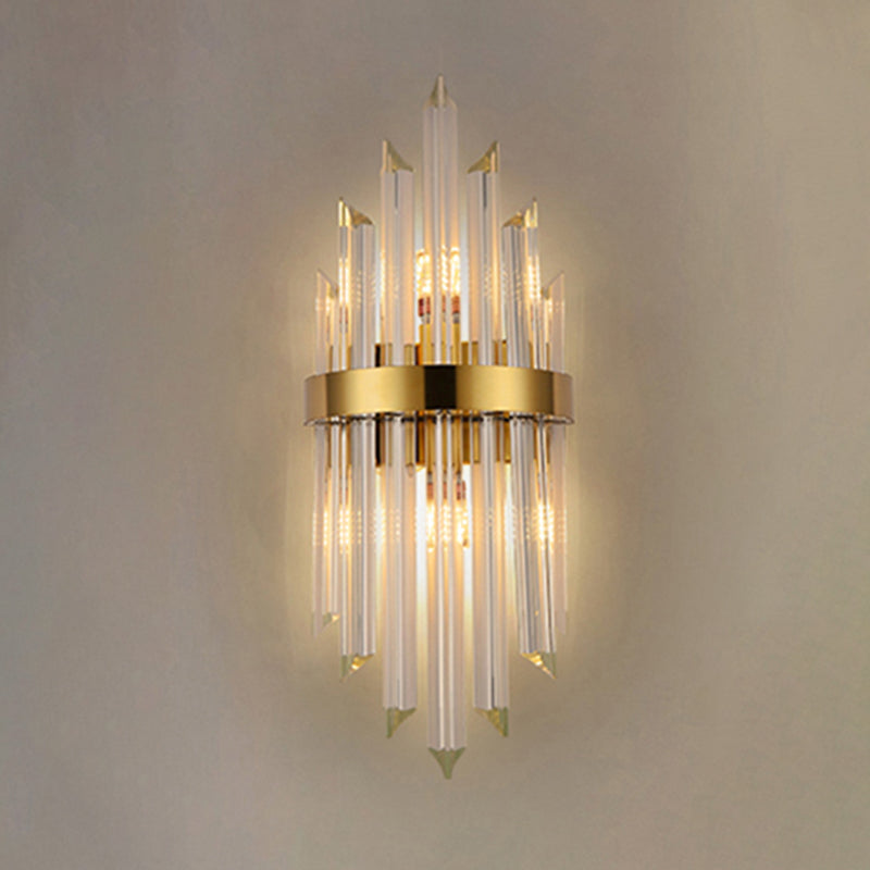 Wall Mounted Lighting Minimalist Style Crystal Wall Sconce Lighting