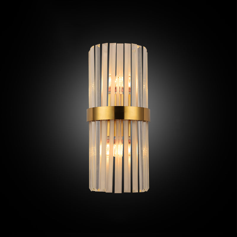 Wall Mounted Lighting Minimalist Style Crystal Wall Sconce Lighting