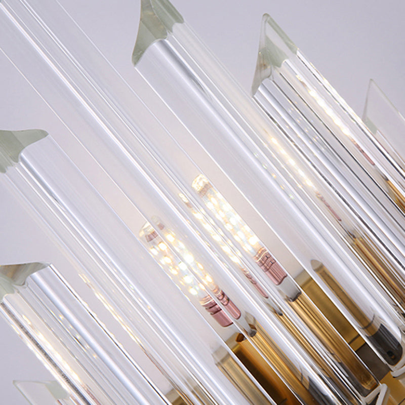 Wall Mounted Lighting Minimalist Style Crystal Wall Sconce Lighting