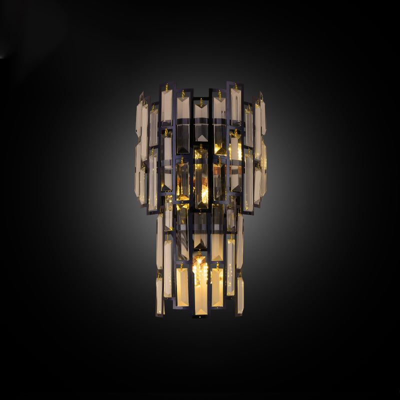 Wall Mounted Lighting Minimalist Style Crystal Wall Sconce Lighting