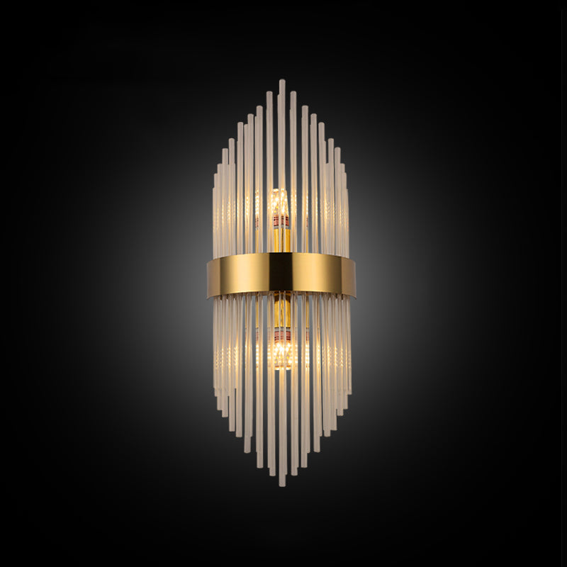Wall Mounted Lighting Minimalist Style Crystal Wall Sconce Lighting