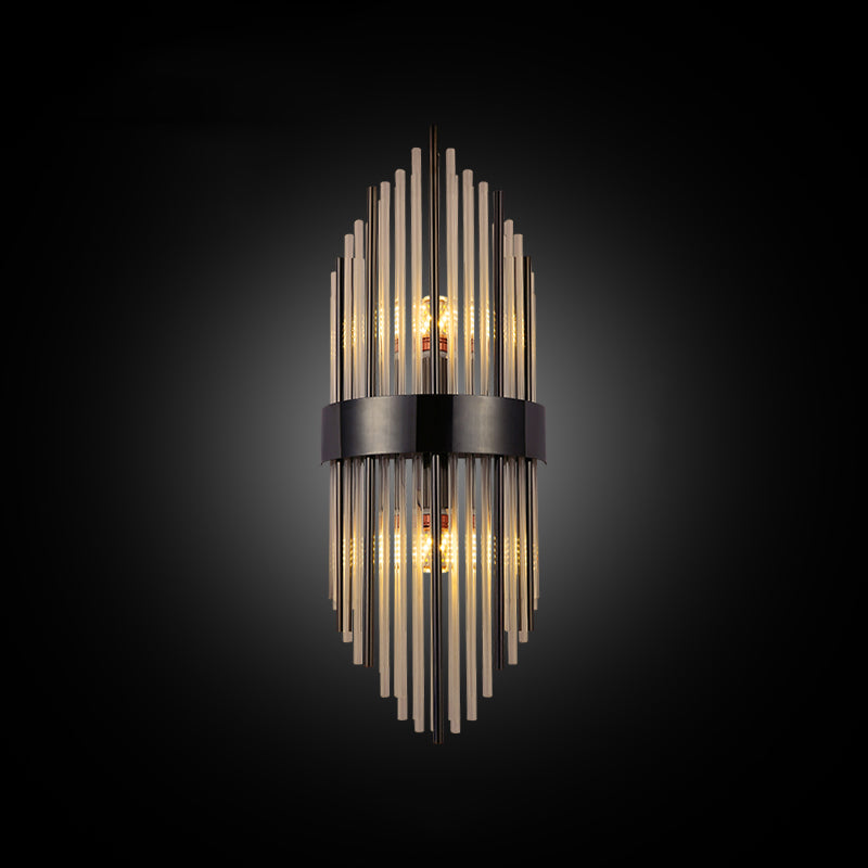 Wall Mounted Lighting Minimalist Style Crystal Wall Sconce Lighting