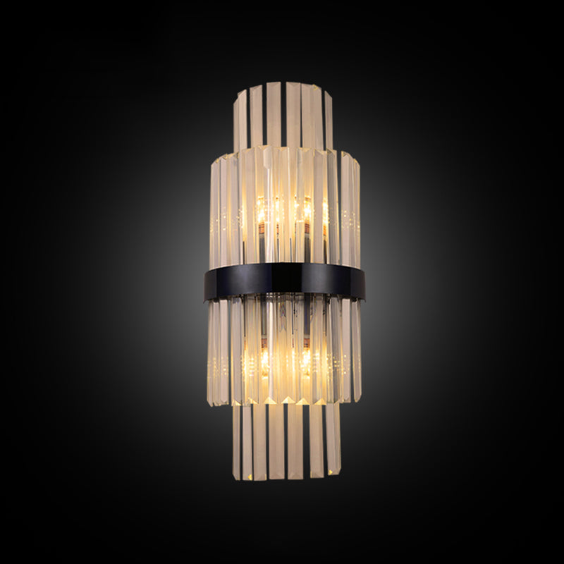 Wall Mounted Lighting Minimalist Style Crystal Wall Sconce Lighting