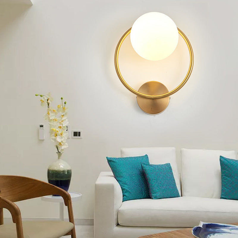 Wall Mounted Lighting Minimalist Global Glass Wall Sconce Lighting