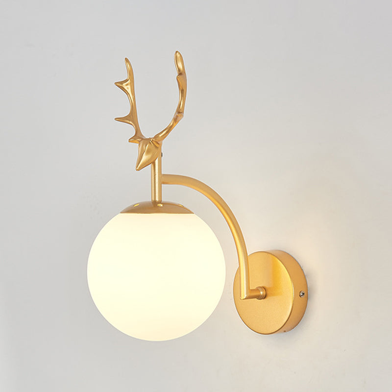 Wall Mounted Lighting Minimalist Global Glass Wall Sconce Lighting