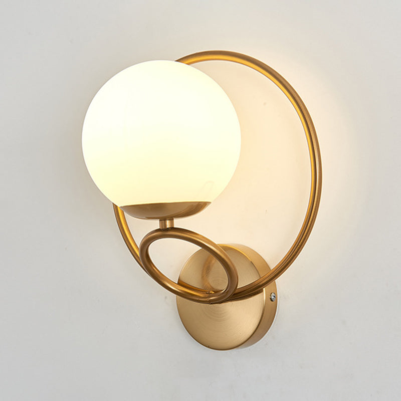 Wall Mounted Lighting Minimalist Global Glass Wall Sconce Lighting