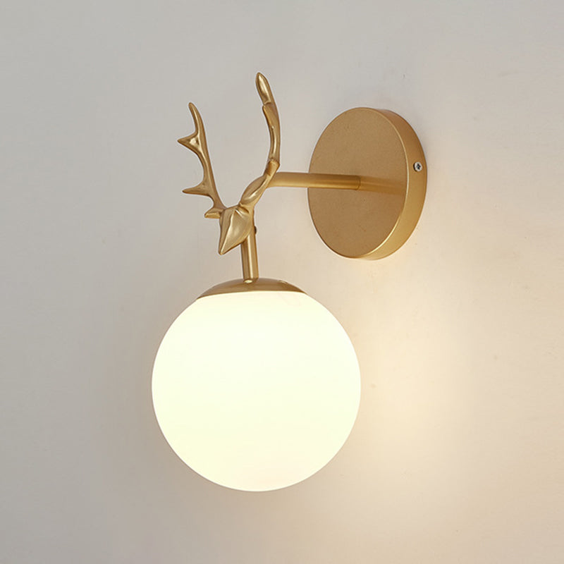 Wall Mounted Lighting Minimalist Global Glass Wall Sconce Lighting