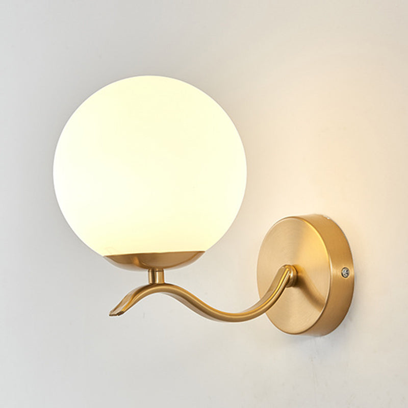 Wall Mounted Lighting Minimalist Global Glass Wall Sconce Lighting