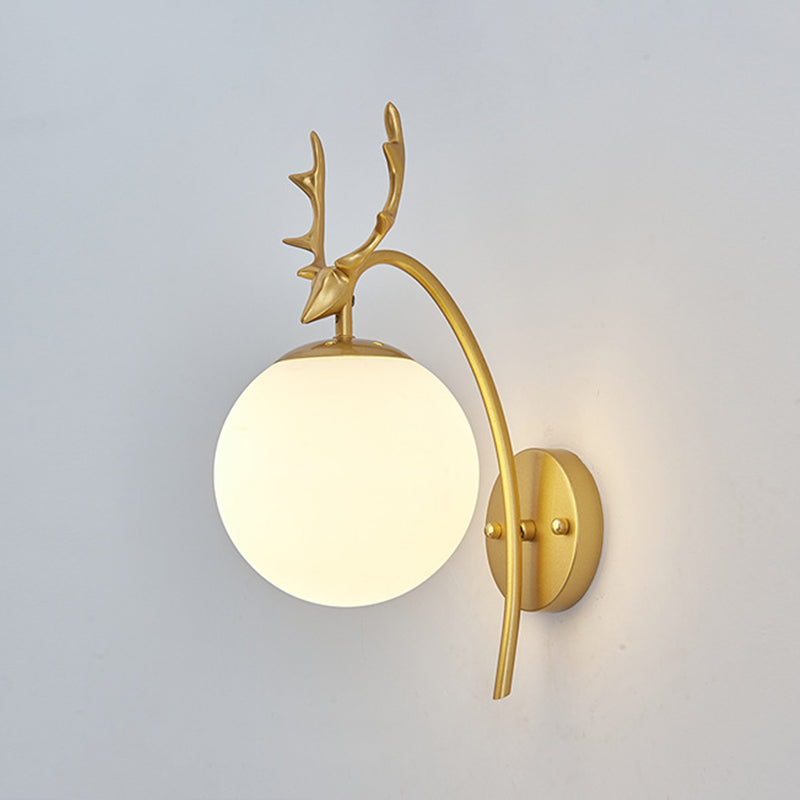 Wall Mounted Lighting Minimalist Global Glass Wall Sconce Lighting