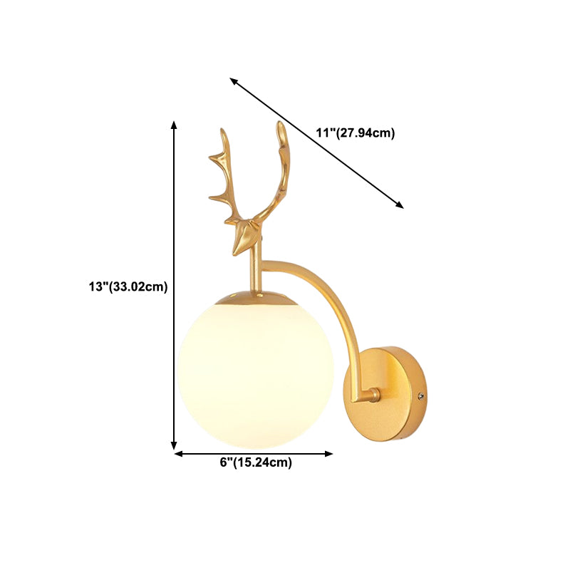 Wall Mounted Lighting Minimalist Global Glass Wall Sconce Lighting